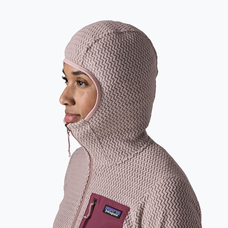 Moteriškas flisinis džemperis Patagonia R1 Air Full-Zip Hoody stingray mauve 4