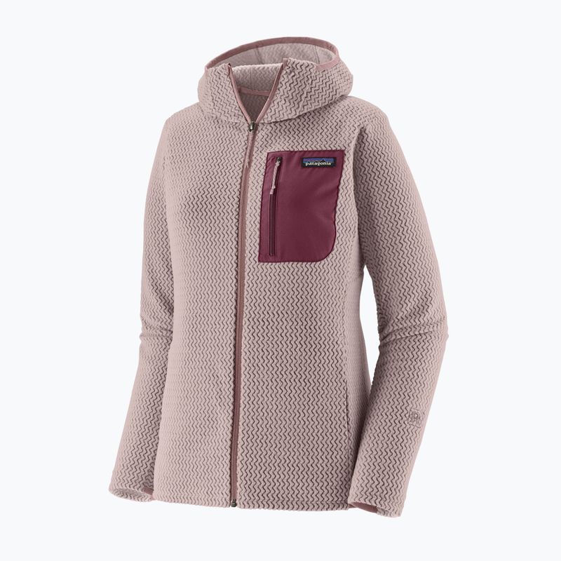 Moteriškas flisinis džemperis Patagonia R1 Air Full-Zip Hoody stingray mauve 5