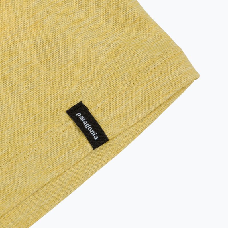 Vyriški marškinėliai Patagonia Capilene Cool Daily Boardshort Logo limestone yellow - light limestone yellow x-dye 4