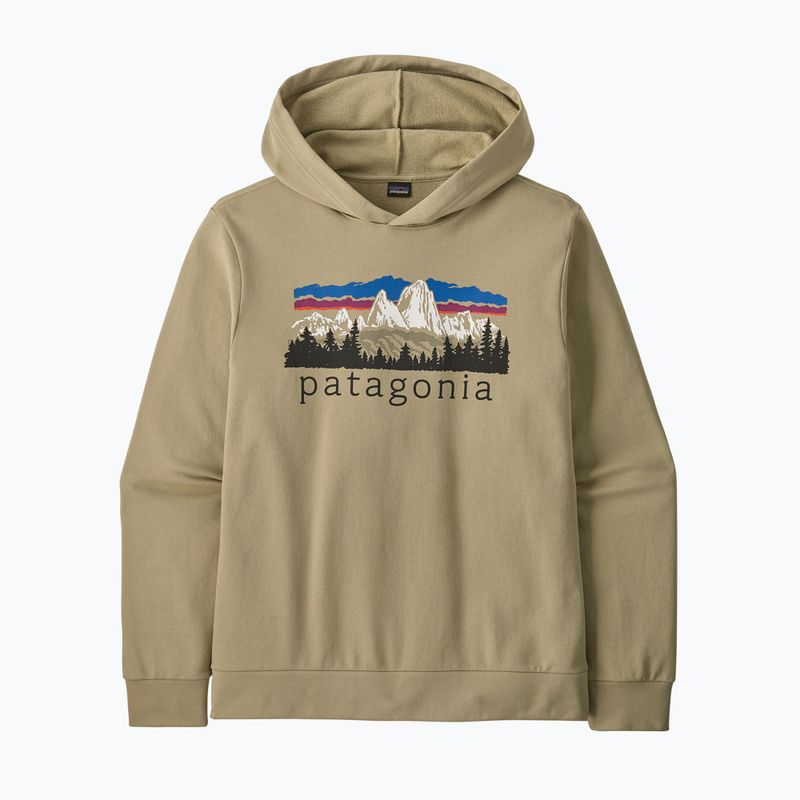 Vyriškas žygio džemperis Patagonia Fitz Roy Foothills Daily Hoody weathered stone 2