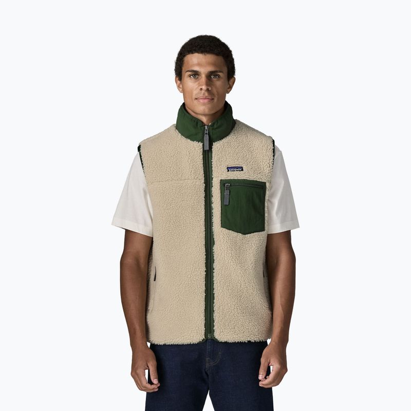 Vyriška liemenė Patagonia Classic Retro-X dark natural w/treeline green