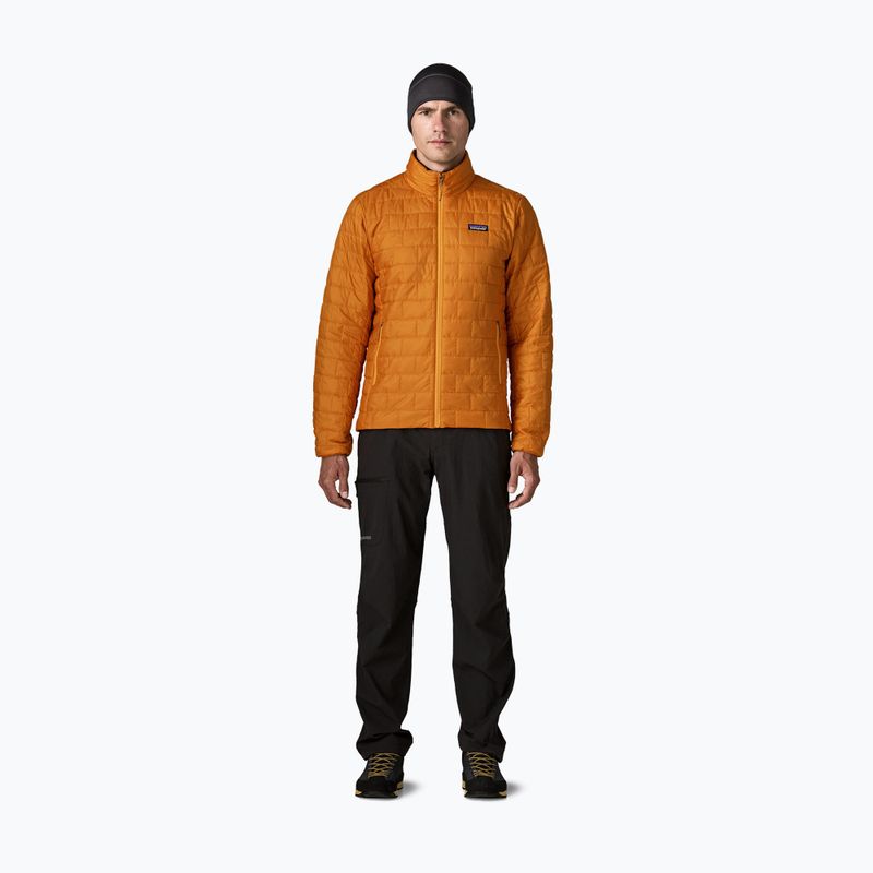 Vyriška pašiltinta striukė Patagonia Nano Puff autumn orange 2