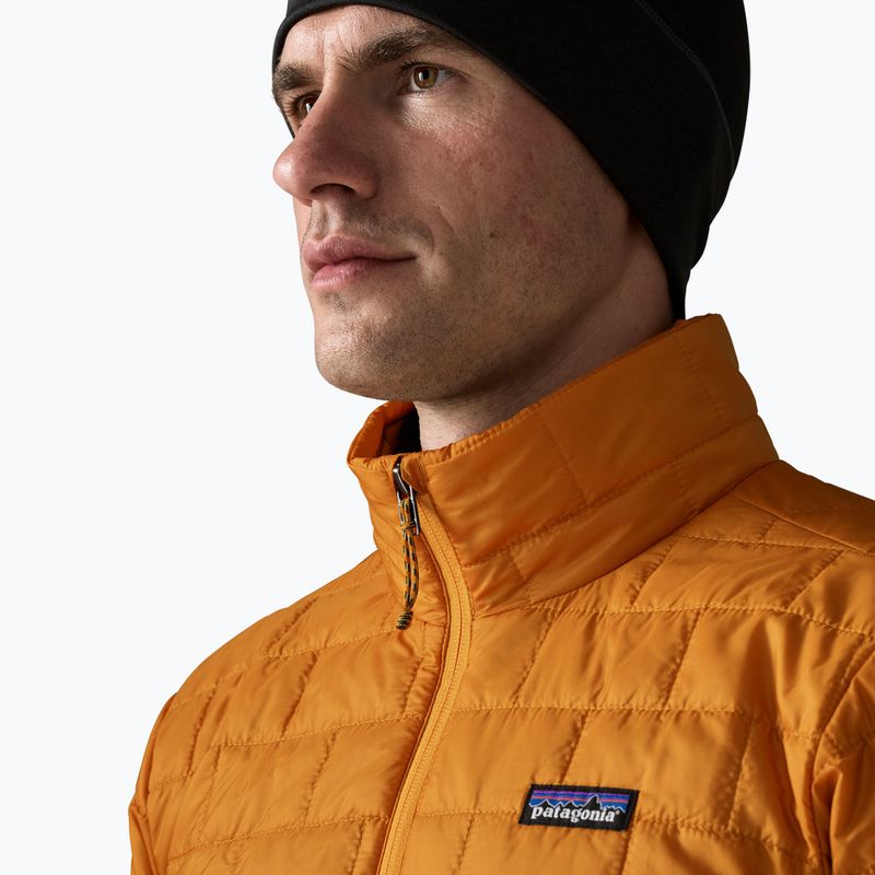 Vyriška pašiltinta striukė Patagonia Nano Puff autumn orange 5
