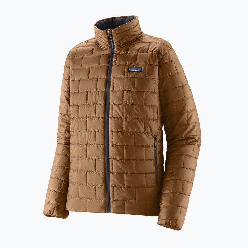 Vyriška pašiltinta striukė Patagonia Nano Puff deer brown 10