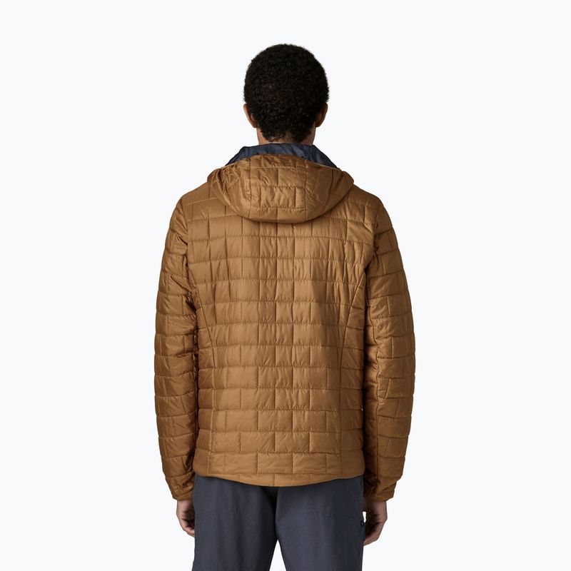 Vyriška pašiltinta striukė Patagonia Nano Puff Hoody deer brown 2