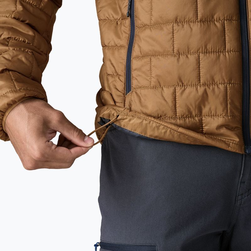 Vyriška pašiltinta striukė Patagonia Nano Puff Hoody deer brown 8