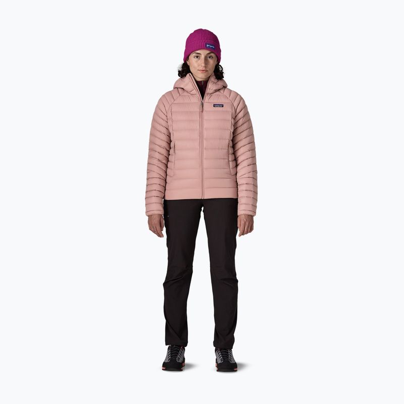 Moteriška pūsta striukė Patagonia Down Sweater Hoody moonrise taupe 2