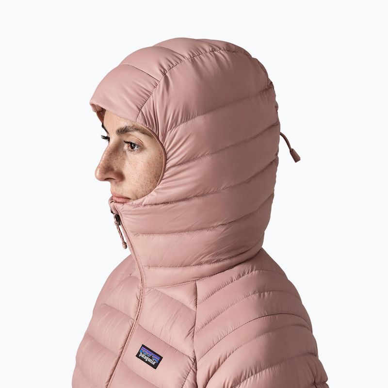 Moteriška pūsta striukė Patagonia Down Sweater Hoody moonrise taupe 6