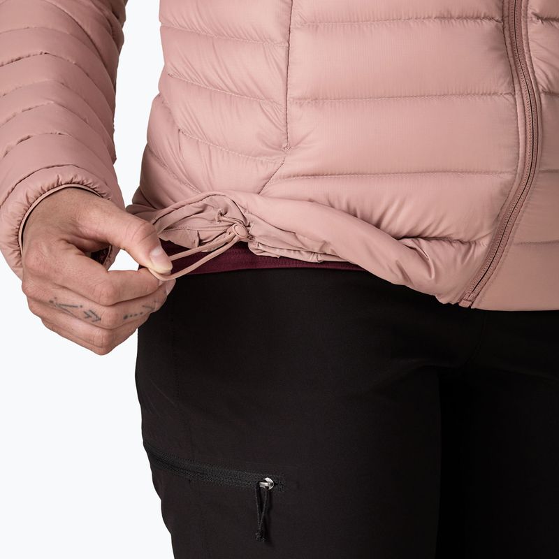 Moteriška pūsta striukė Patagonia Down Sweater Hoody moonrise taupe 8