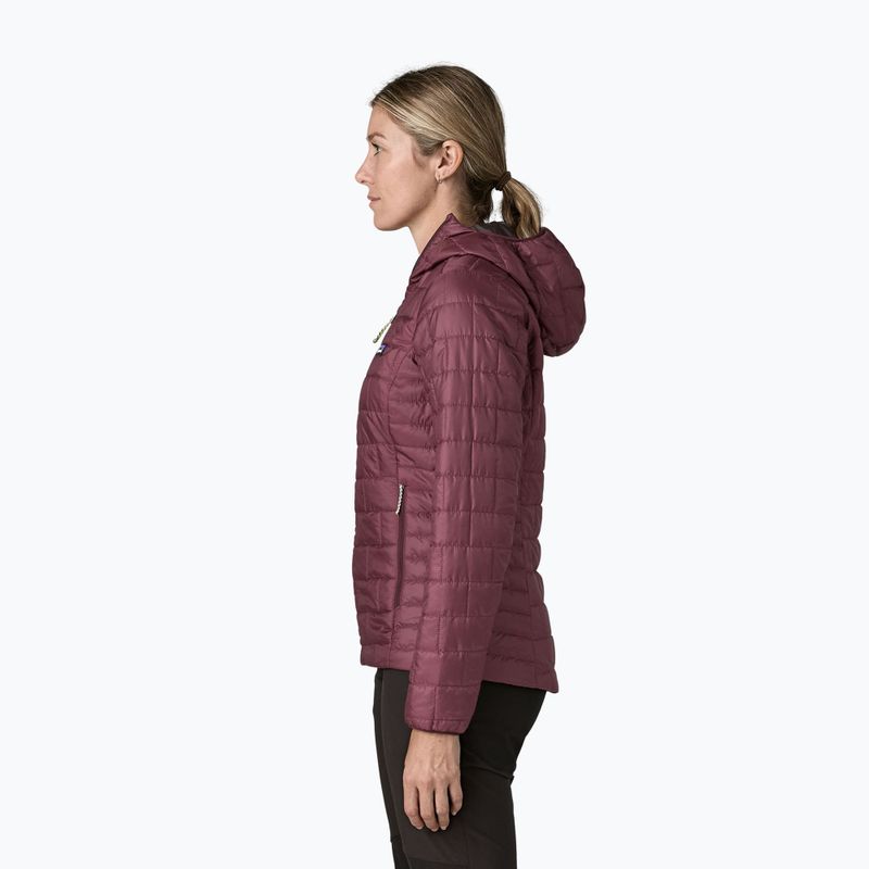 Moteriška šilta striukė Patagonia Nano Puff Hoody berry fig 3