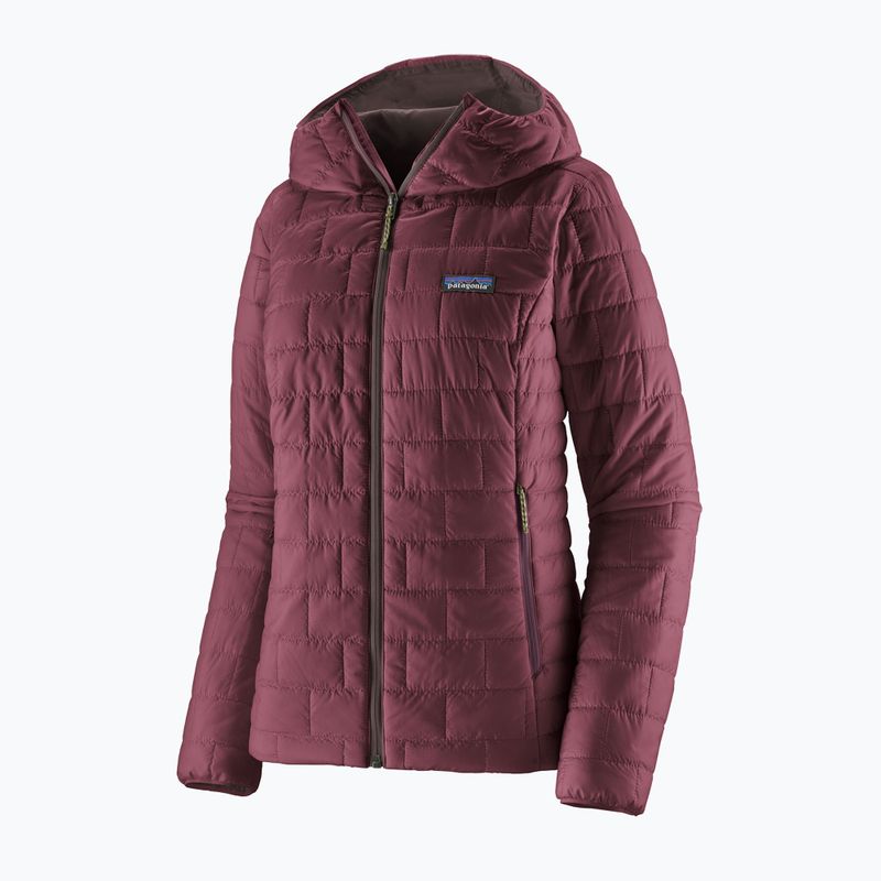 Moteriška šilta striukė Patagonia Nano Puff Hoody berry fig 9