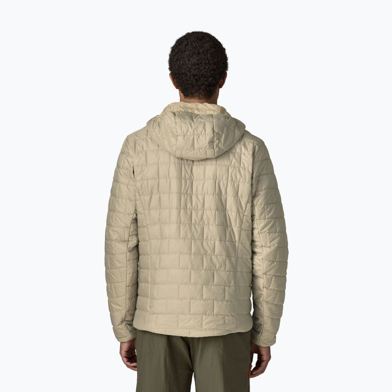 Vyriška pašiltinta striukė Patagonia Nano Puff Hoody weathered stone 2