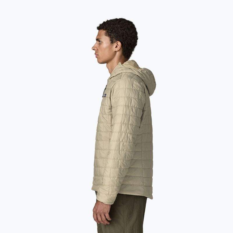 Vyriška pašiltinta striukė Patagonia Nano Puff Hoody weathered stone 3