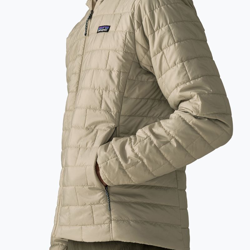 Vyriška pašiltinta striukė Patagonia Nano Puff Hoody weathered stone 6