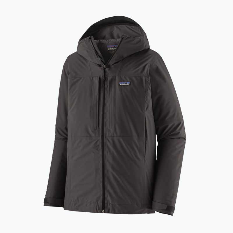 Vyriška lietaus striukė Patagonia Insulated Boulder Fork Rain black 6