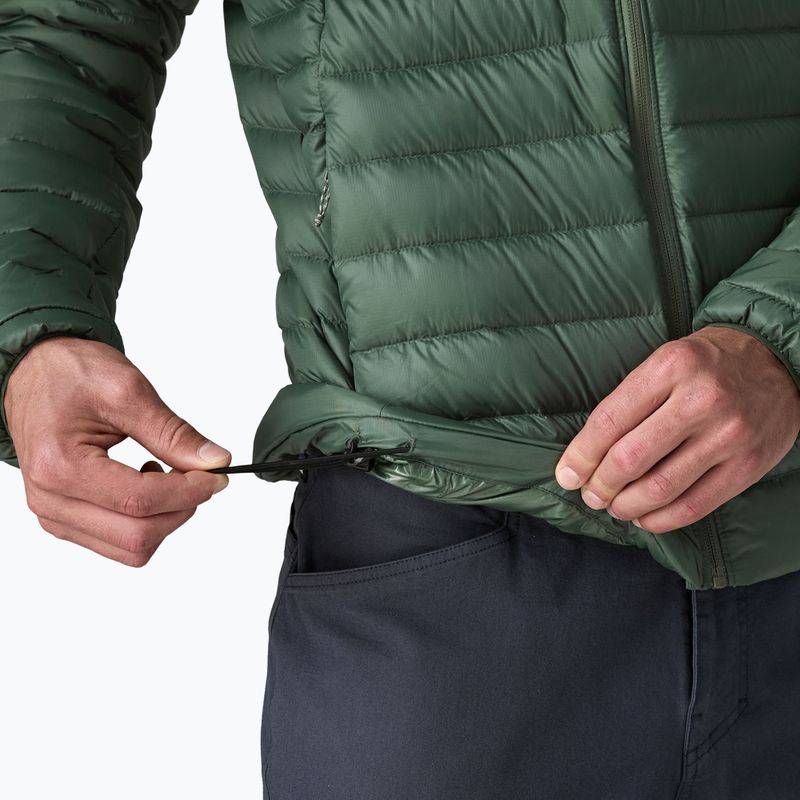 Vyriška pūsta striukė Patagonia Down Sweater Hoody treeline green 7