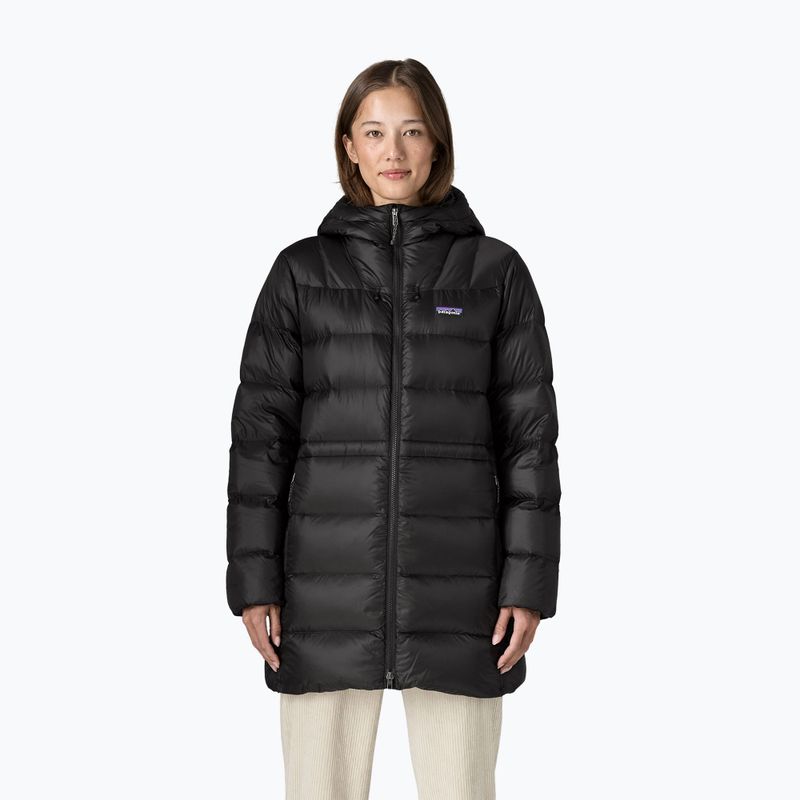 Moteriškas pūstas paltas Patagonia Fitz Roy Down Parka black