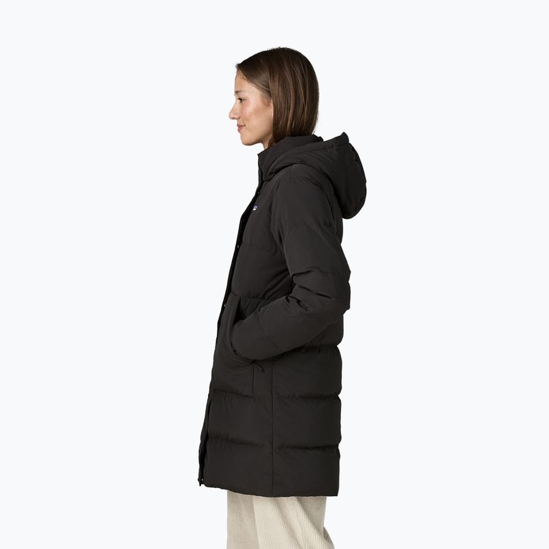 Moteriškas pūstas paltas Patagonia Sisar Down Parka black 3