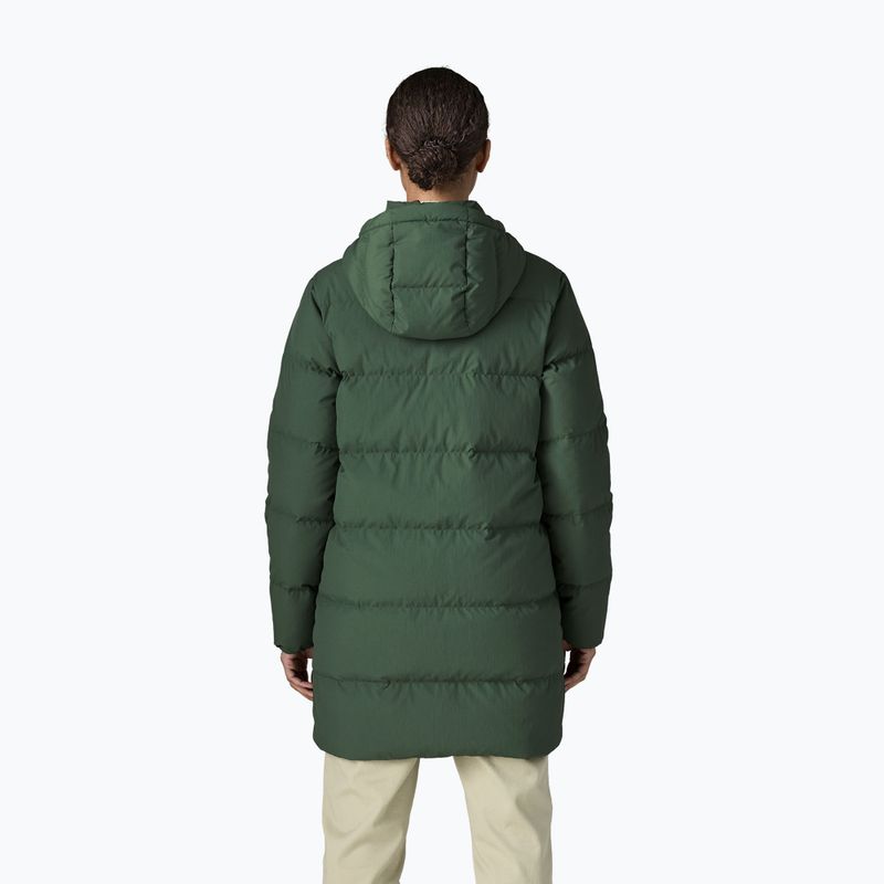Moteriškas pūstas paltas Patagonia Sisar Down Parka canopy green 2