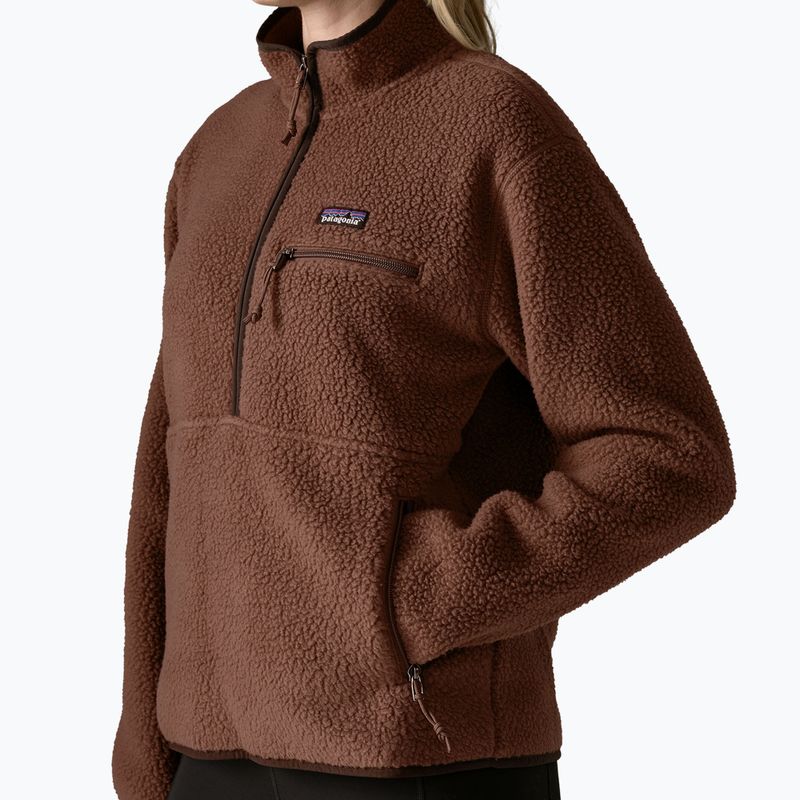 Moteriškas flisinis džemperis Patagonia Retro Pile Marsupial berm brown 4