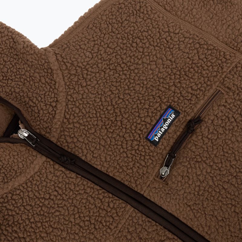 Moteriškas flisinis džemperis Patagonia Retro Pile Hoody berm brown 3