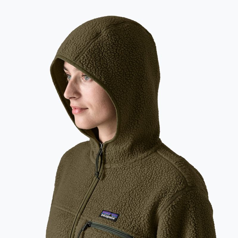 Moteriškas flisinis džemperis Patagonia Retro Pile Hoody basin green 4