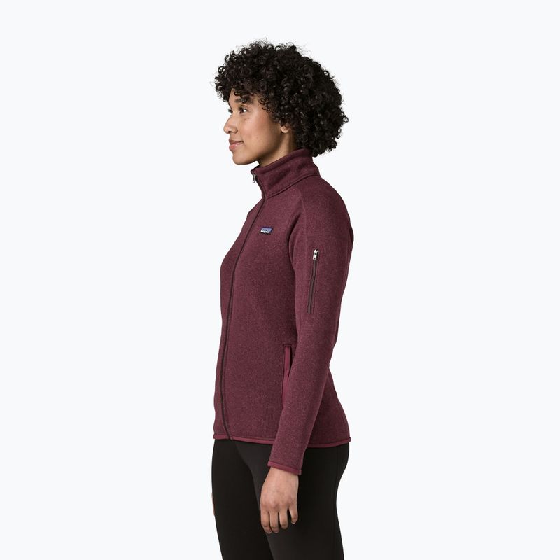Moteriškas žygio džemperis Patagonia Better Sweater berry fig 3