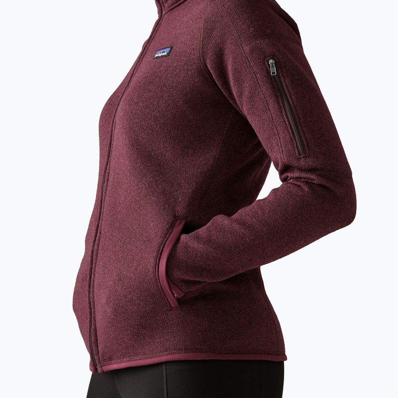 Moteriškas žygio džemperis Patagonia Better Sweater berry fig 4