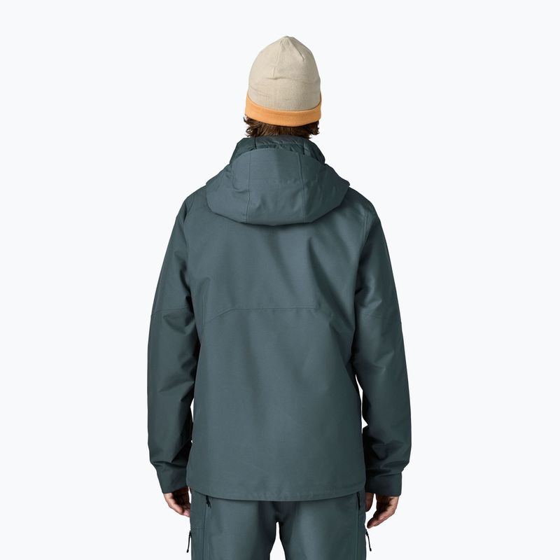 Vyriška slidinėjimo striukė Patagonia Insulated Powder Town summit blue 2