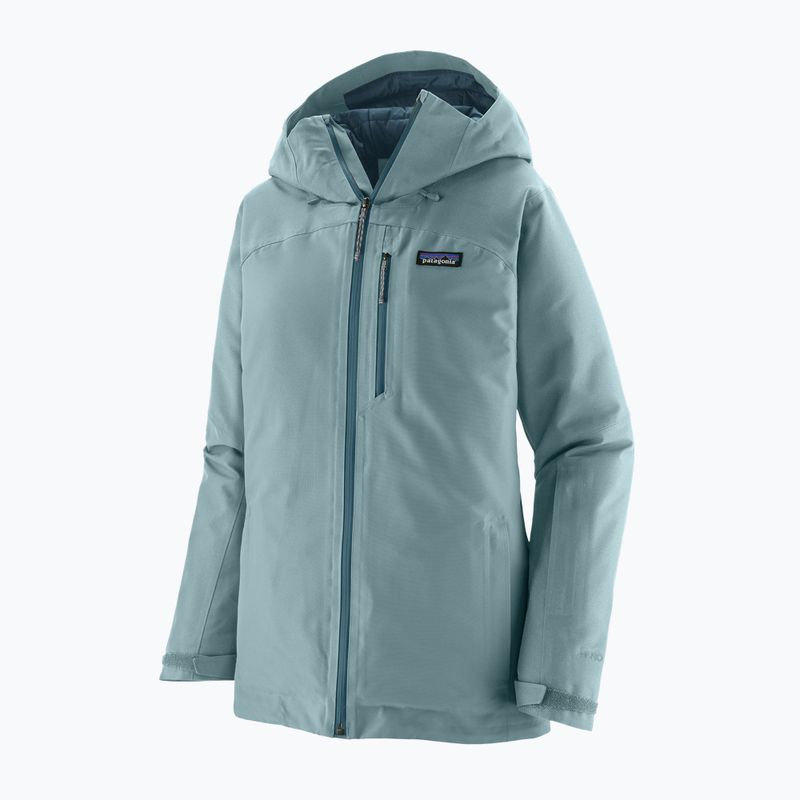 Moteriška slidinėjimo striukė Patagonia Insulated Powder Town blue sage