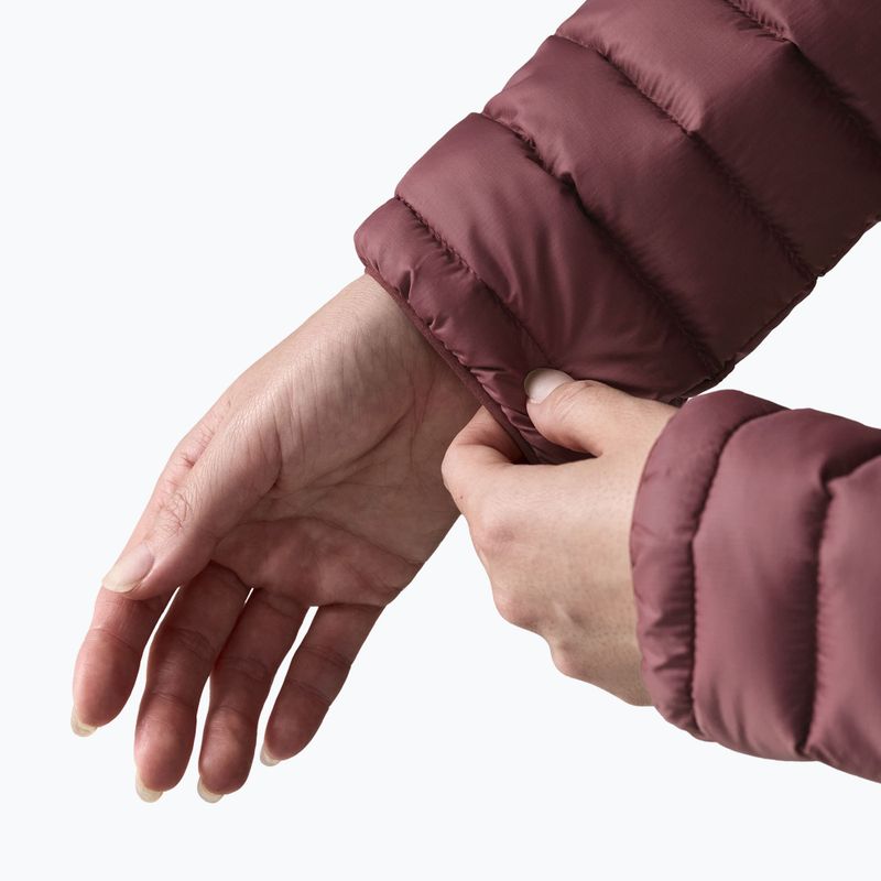 Moteriška pūsta striukė Patagonia Down Sweater Hoody dark ruby 8