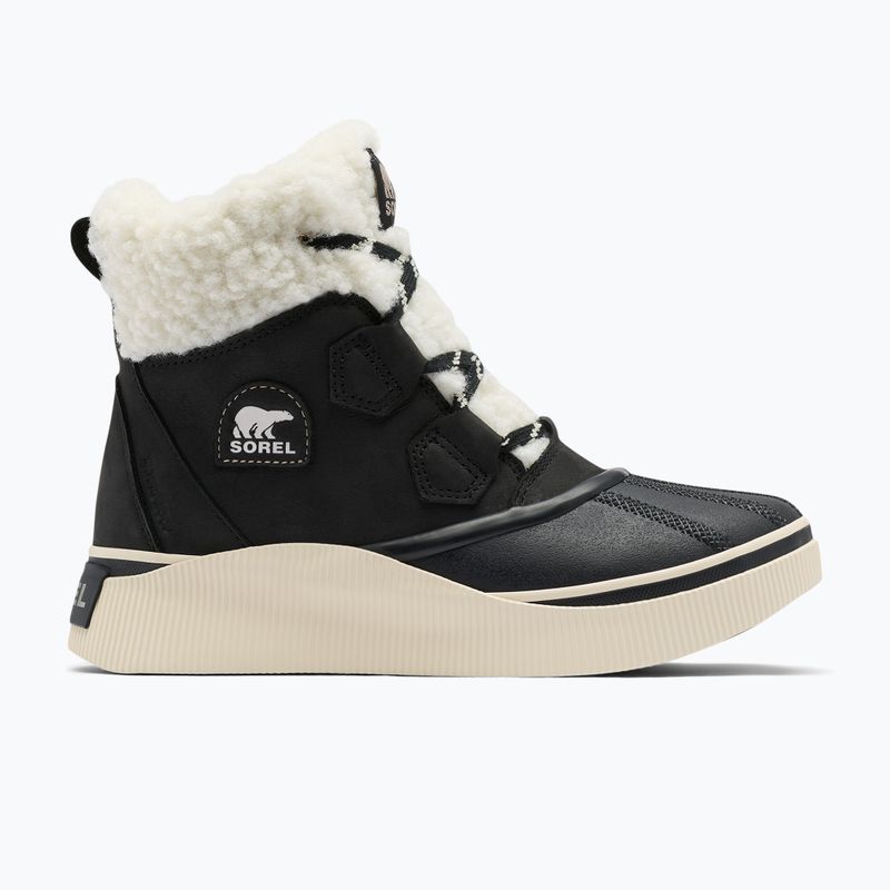 Moteriški sniego batai Sorel Out N About IV Chillz Wp black/sea salt 2