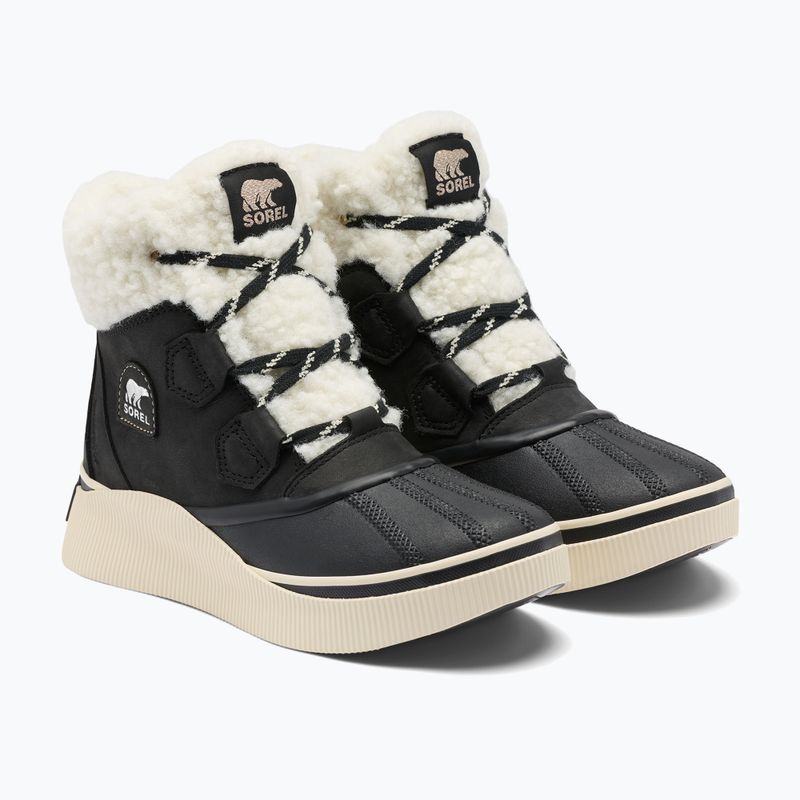 Moteriški sniego batai Sorel Out N About IV Chillz Wp black/sea salt 4