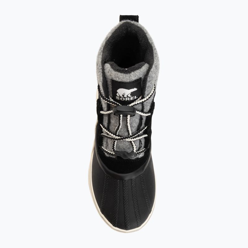 Vaikiški sniego batai Sorel Out N About IV Chillz Waterproof black/chalk 5