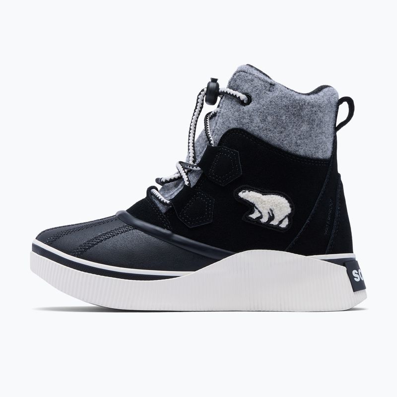 Vaikiški sniego batai Sorel Out N About IV Chillz Waterproof black/chalk 3