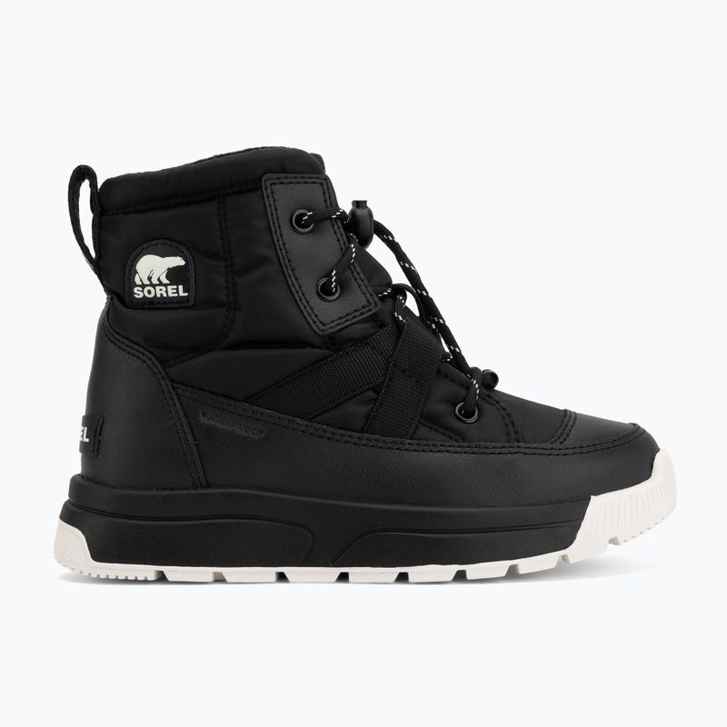 Vaikiški sniego batai Sorel Whitney III Mid Wp black/black 2