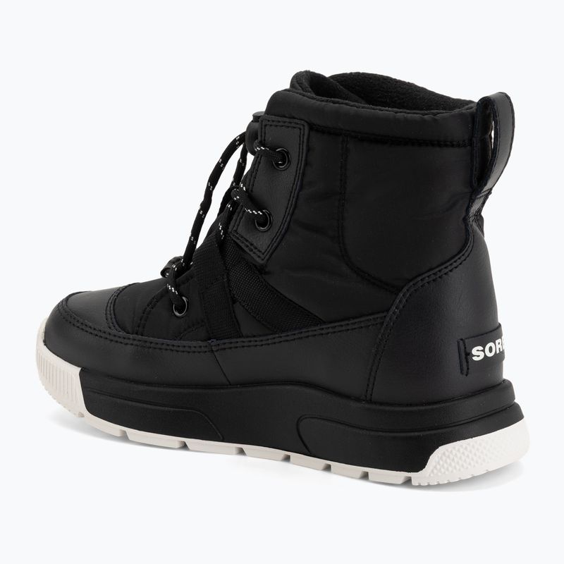 Vaikiški sniego batai Sorel Whitney III Mid Wp black/black 3
