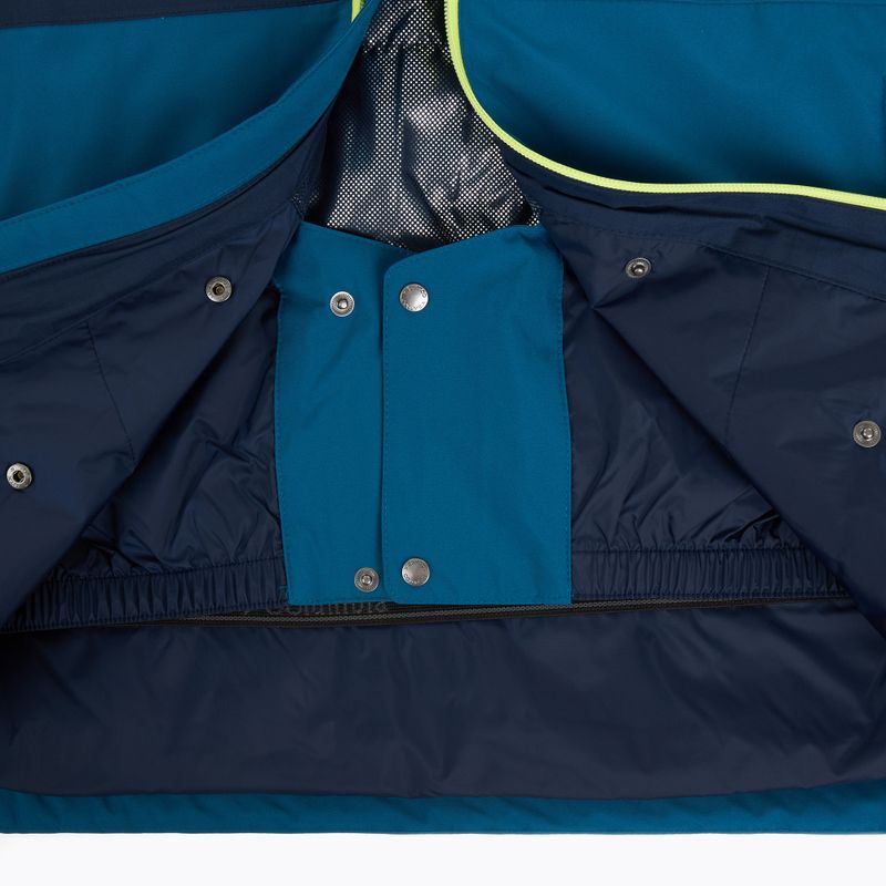 Vyriška slidinėjimo striukė Columbia Iceberg Point II phoenix blue/collegiate navy 7