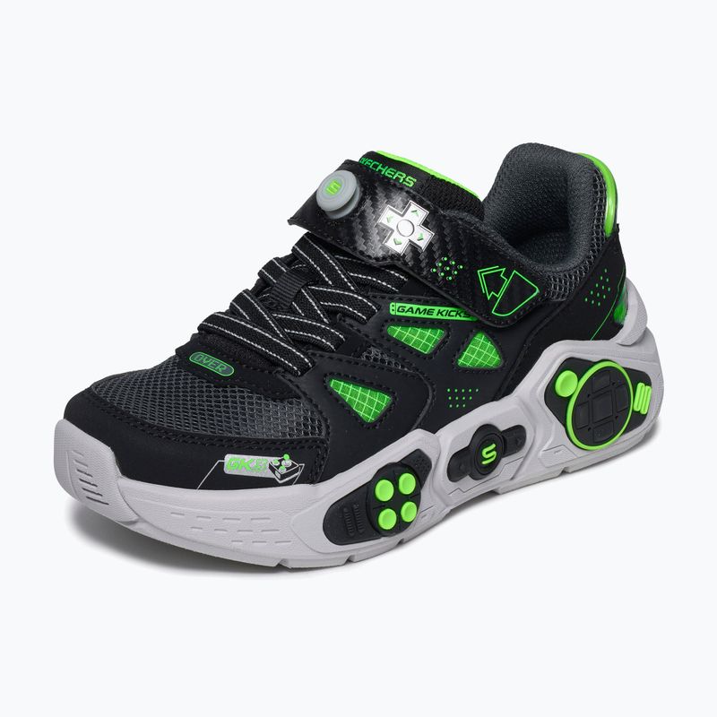 Vaikiški batai SKECHERS Gametronix 3.0 black 4
