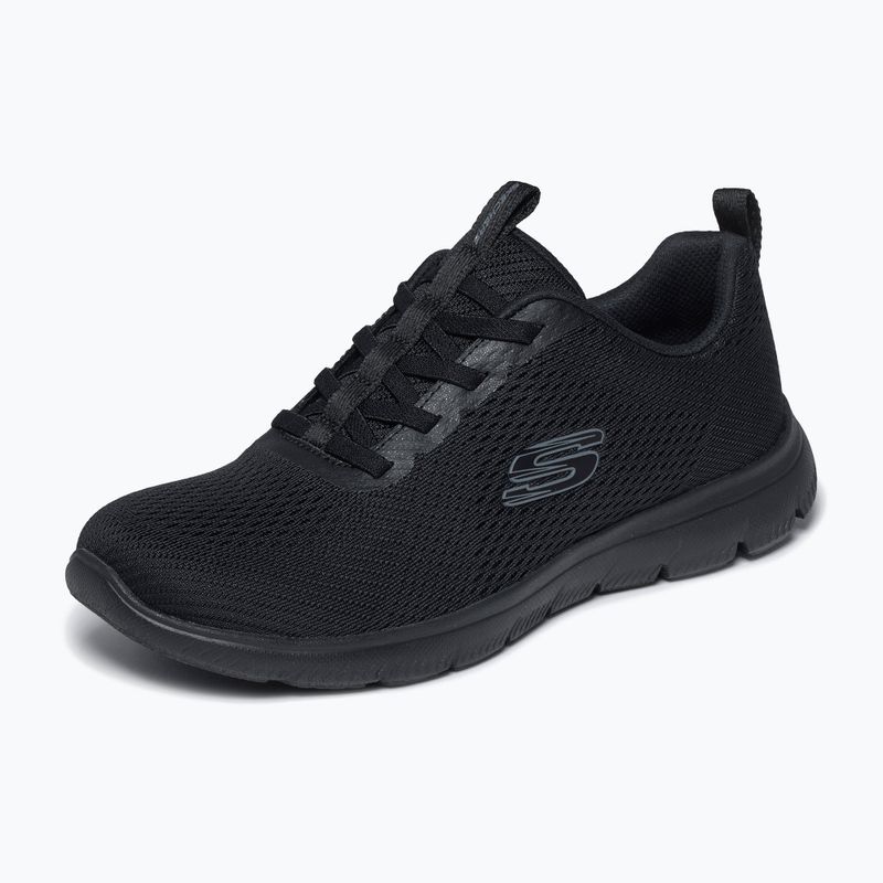 Moteriški batai SKECHERS Summits Fresh Vision black 4