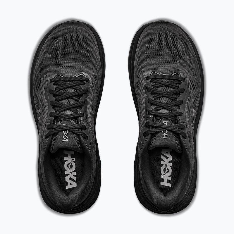 Moteriškas bėgimo džemperis HOKA Clifton 11 Wide black/black 8