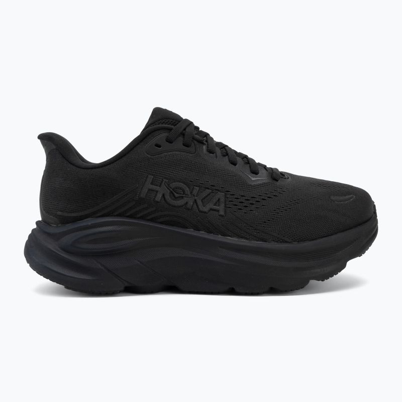 Moteriškas bėgimo džemperis HOKA Clifton 11 Wide black/black 2