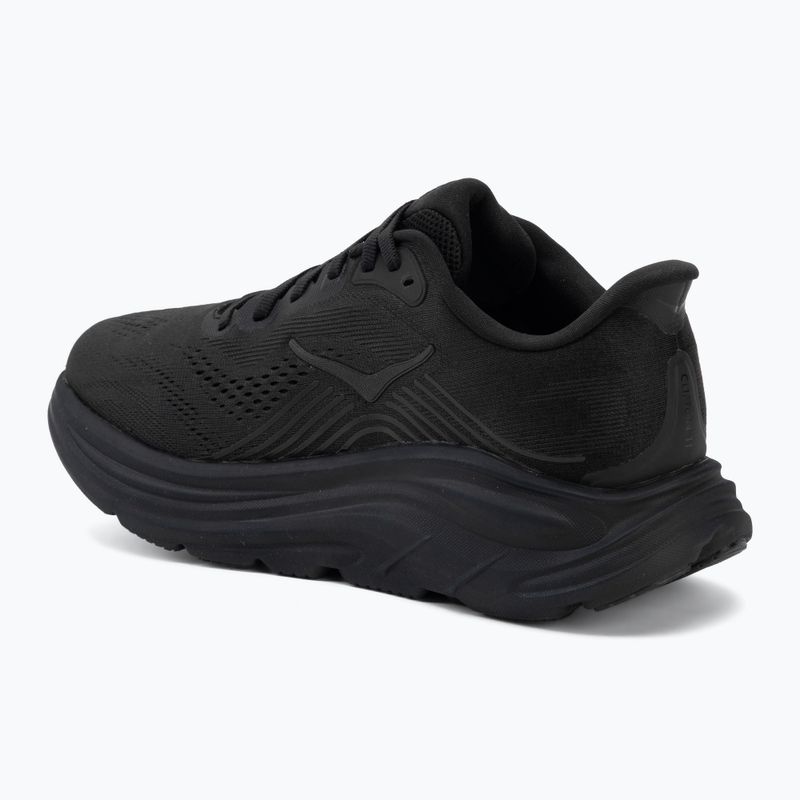 Moteriškas bėgimo džemperis HOKA Clifton 11 Wide black/black 3