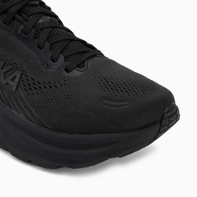 Moteriškas bėgimo džemperis HOKA Clifton 11 Wide black/black 7