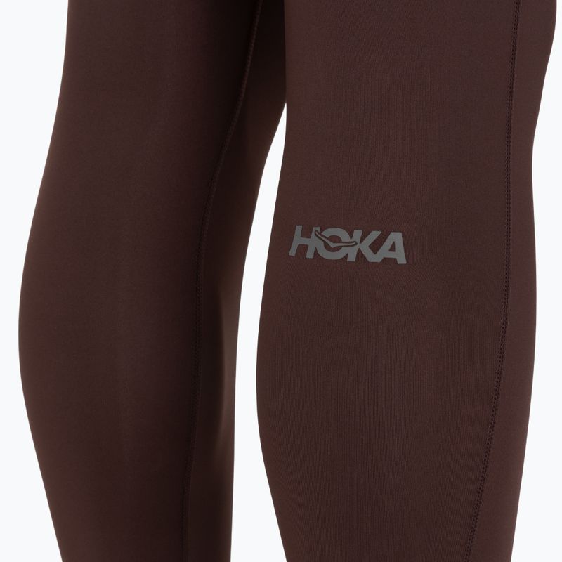 Moteriškos bėgimo tamprės HOKA Novafly Run Tight 25" deep mauve 4