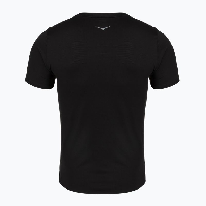 Vyriški bėgimo marškinėliai HOKA EveryRun Short Sleeve black 2