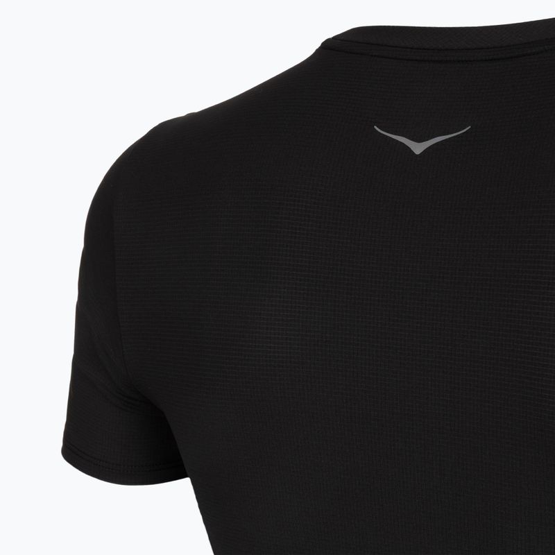 Vyriški bėgimo marškinėliai HOKA EveryRun Short Sleeve black 4
