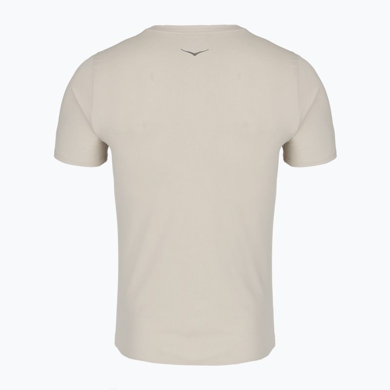 Vyriški bėgimo marškinėliai HOKA EveryRun Short Sleeve river rock grey 2