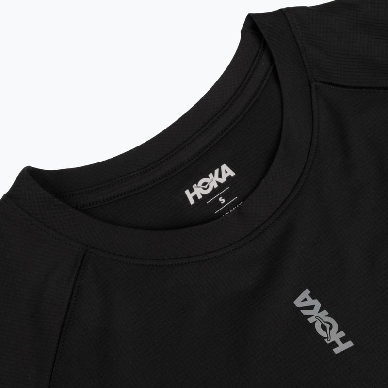 Moteriški bėgimo marškinėliai HOKA EveryRun Short Sleeve black 3