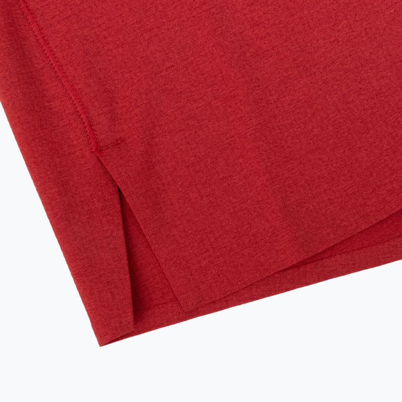 Moteriški bėgimo marškinėliai su ilgomis rankovėmis  HOKA EveryRun Long Sleeve red agate 5